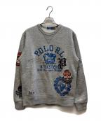 POLO RALPH LAURENポロ・ラルフローレン）の古着「ロゴスウェット」｜グレー