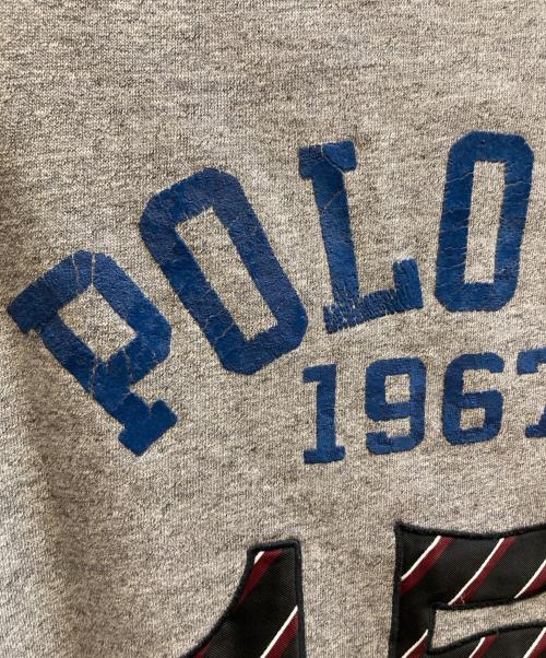 POLO RALPH LAUREN（ポロ・ラルフローレン）POLO RALPH LAUREN (ポロ・ラルフローレン) ロゴスウェット グレー サイズ:Sの古着・服飾アイテム