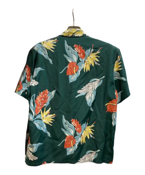 COMME des GARCONS JUNYA WATANABE MAN（コム デ ギャルソン ジュンヤ ワタナベ マン）COMME des GARCONS JUNYA WATANABE MAN (コム デ ギャルソン ジュンヤ ワタナベ マン) アロハシャツ/WI-B056 グリーン サイズ:Mの古着・服飾アイテム