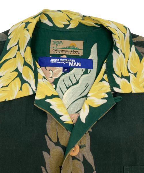 COMME des GARCONS JUNYA WATANABE MAN（コム デ ギャルソン ジュンヤ ワタナベ マン）COMME des GARCONS JUNYA WATANABE MAN (コム デ ギャルソン ジュンヤ ワタナベ マン) アロハシャツ/WI-B056 グリーン サイズ:Mの古着・服飾アイテム