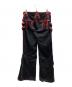 TRIPP NYC (トリップニューヨークシティー) bondage pants レッド×ブラック サイズ:1：8000円