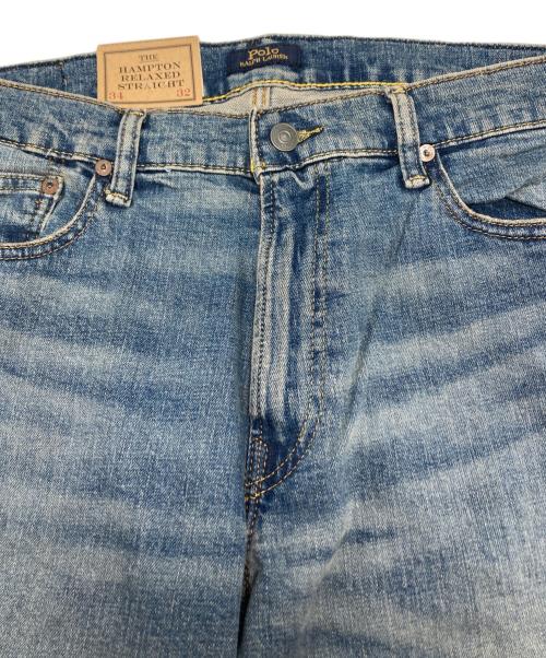 POLO RALPH LAUREN（ポロ・ラルフローレン）POLO RALPH LAUREN (ポロ・ラルフローレン) Hampton リラックスド ストレート ジーンズ / MNPODNM10920002 インディゴ サイズ:86cm (W34) 未使用品の古着・服飾アイテム