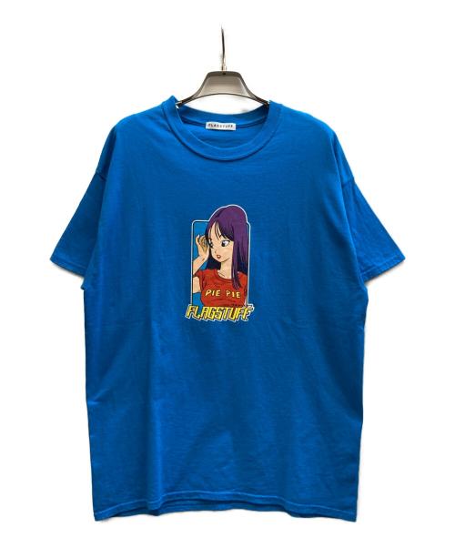 flagstuff（フラグスタフ）FLAGSTUFF (フラグスタフ) BEAMS (ビームス) Tシャツ ブルー サイズ:₋の古着・服飾アイテム