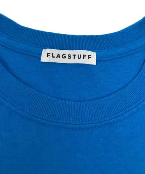 flagstuff（フラグスタフ）FLAGSTUFF (フラグスタフ) BEAMS (ビームス) Tシャツ ブルー サイズ:₋の古着・服飾アイテム