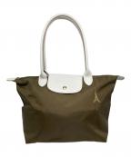 LONGCHAMPロンシャン）の古着「ハンドバッグ/L2605319ES」｜カーキ