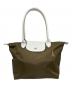 LONGCHAMP（ロンシャン）の古着「ハンドバッグ/L2605319ES」｜カーキ
