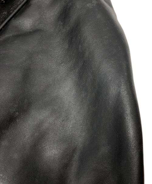 Schott（ショット）Schott (ショット) 618 ダブルライダースジャケット ブラック サイズ:40の古着・服飾アイテム