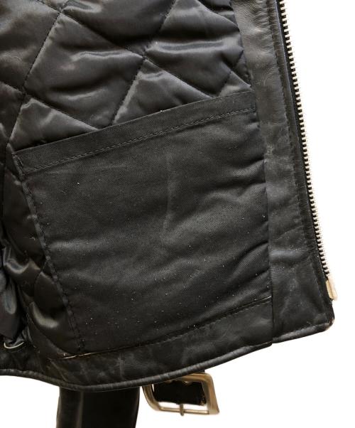 Schott（ショット）Schott (ショット) 618 ダブルライダースジャケット ブラック サイズ:40の古着・服飾アイテム