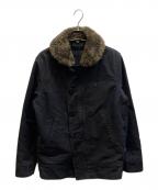 stussyステューシー）の古着「N－1デッキジャケット」｜ブラック