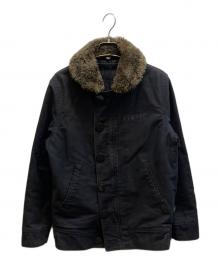stussy（ステューシー）の古着「N－1デッキジャケット」｜ブラック