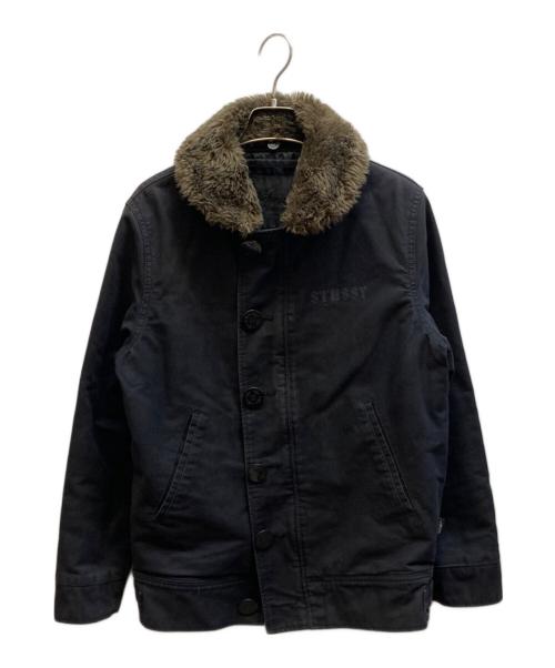 stussy（ステューシー）stussy (ステューシー) N－1デッキジャケット ブラック サイズ:Sの古着・服飾アイテム