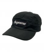 SUPREMEシュプリーム）の古着「military camp cap」｜ブラック