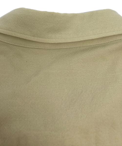 AURALEE（オーラリー）AURALEE (オーラリー) HARD TWIST WOOL VIYELLA SHI/A23SS02WVRT イエロー サイズ:4の古着・服飾アイテム