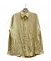 AURALEE（オーラリー）の古着「HARD TWIST WOOL VIYELLA SHI/A23SS02WVRT」｜イエロー