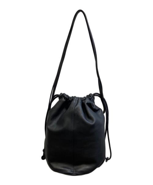genten（ゲンテン）genten (ゲンテン) 巾着ショルダーバッグ ブラック サイズ:₋の古着・服飾アイテム
