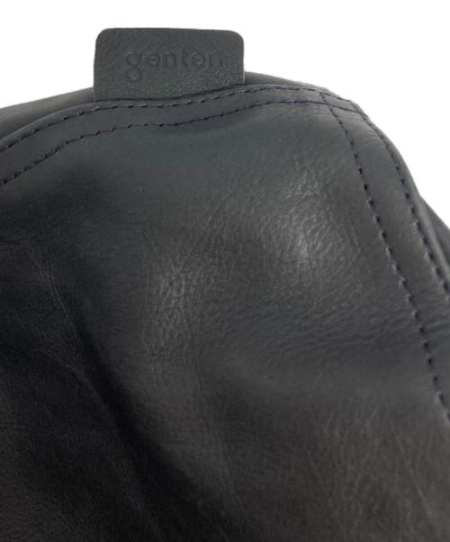 genten（ゲンテン）genten (ゲンテン) 巾着ショルダーバッグ ブラック サイズ:₋の古着・服飾アイテム