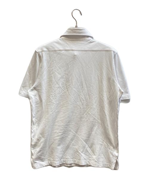 giannetto（ジャンネット）giannetto (ジャンネット) ポロシャツ ホワイト サイズ:Sの古着・服飾アイテム