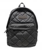 MARC JACOBSマークジェイコブス）の古着「キルティングリュック / M0011321」｜グレー