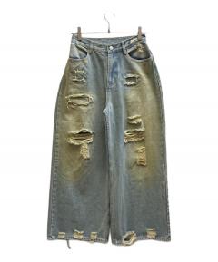 中古・古着通販】SUGARHILL (シュガーヒル) RAW-EDGE CANVAS DENIM