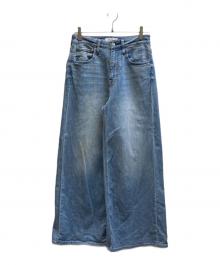 Healthy DENIM（ヘルシーデニム）の古着「Wilde Ginger ワイドデニムパンツ / H68230303 」｜インディゴ