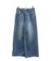Healthy denim（ヘルシーデニム）の古着「Wilde Ginger ワイドデニムパンツ / H68230303 」｜インディゴ