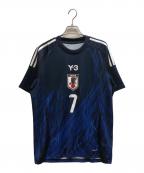 Y-3×adidasワイスリー×アディダス）の古着「サッカー日本代表 2024 ホーム レプリカ ユニフォーム / IU0964」｜ネイビー