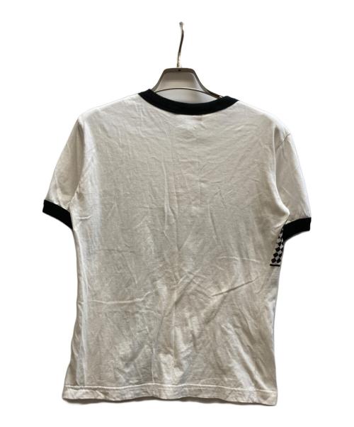 FENDI（フェンディ）FENDI (フェンディ) ヴィンテージプリントリンガーTEE ホワイト サイズ:42の古着・服飾アイテム