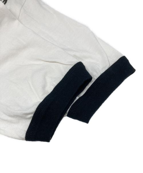 FENDI（フェンディ）FENDI (フェンディ) ヴィンテージプリントリンガーTEE ホワイト サイズ:42の古着・服飾アイテム