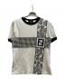 FENDI（フェンディ）の古着「ヴィンテージプリントリンガーTEE」｜ホワイト