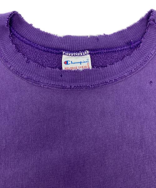 Champion REVERSE WEAVE（チャンピオン リバース ウィーブ）Champion REVERSE WEAVE (チャンピオン リバース ウィーブ) 90`sリバースウィーブスウェット パープル サイズ:Lの古着・服飾アイテム