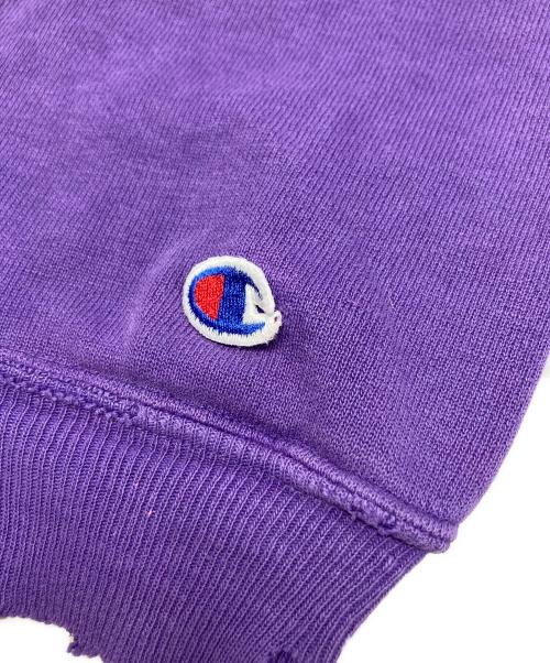 Champion REVERSE WEAVE（チャンピオン リバース ウィーブ）Champion REVERSE WEAVE (チャンピオン リバース ウィーブ) 90`sリバースウィーブスウェット パープル サイズ:Lの古着・服飾アイテム