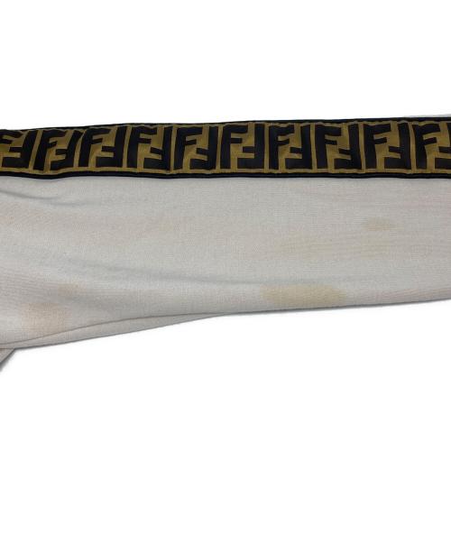 FENDI（フェンディ）FENDI (フェンディ) ズッカ柄テープラインパーカー / FY0870 A1EG アイボリー サイズ:52の古着・服飾アイテム
