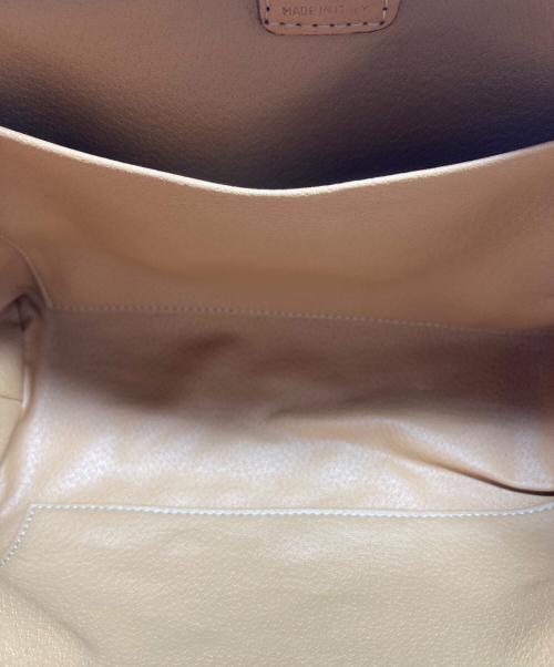 CELINE（セリーヌ）CELINE (セリーヌ) マカダムポーチ ブラウン サイズ:₋の古着・服飾アイテム