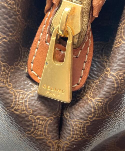 CELINE（セリーヌ）CELINE (セリーヌ) マカダムポーチ ブラウン サイズ:₋の古着・服飾アイテム