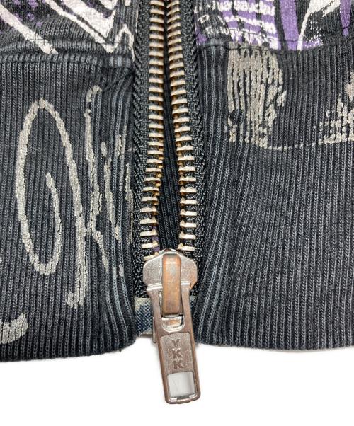 SUPREME（シュプリーム）SUPREME (シュプリーム) 24SSCollage Zip Up Hooded Sweatshirt ブラック×パープル サイズ:Sの古着・服飾アイテム