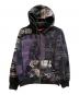 SUPREME（シュプリーム）の古着「24SSCollage Zip Up Hooded Sweatshirt」｜ブラック×パープル