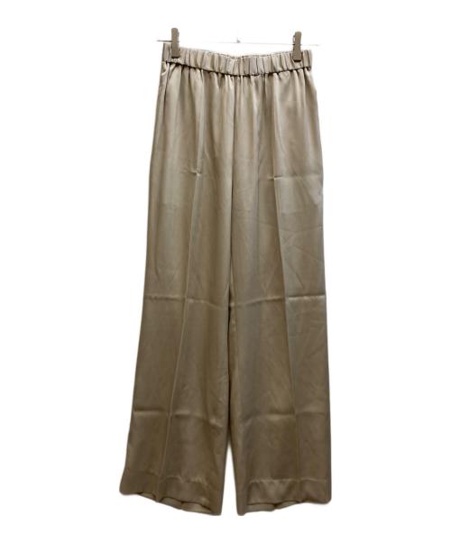 MUSE de Deuxieme Classe（ミューズ ドゥーズィエム クラス）MUSE de Deuxieme Classe (ミューズ ドゥーズィエム クラス) SILK SATIN イージーパンツ/26030500420010 ブルー サイズ:36の古着・服飾アイテム