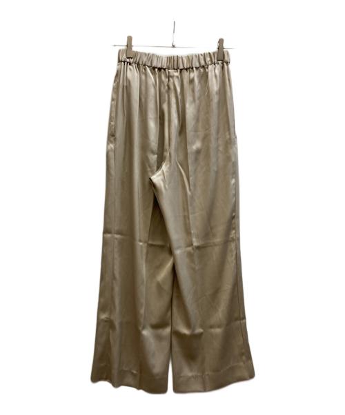 MUSE de Deuxieme Classe（ミューズ ドゥーズィエム クラス）MUSE de Deuxieme Classe (ミューズ ドゥーズィエム クラス) SILK SATIN イージーパンツ/26030500420010 ブルー サイズ:36の古着・服飾アイテム