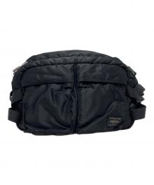 PORTER（ポーター）の古着「TANKERウエストバッグ」｜ブラック