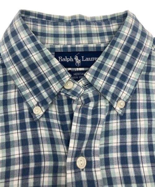 RALPH LAUREN（ラルフローレン）RALPH LAUREN (ラルフローレン) 半袖シャツ ブルー サイズ:M 未使用品の古着・服飾アイテム