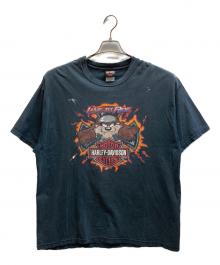 HARLEY-DAVIDSON（ハーレーダビッドソン）の古着「プリントTシャツ」｜ブラック