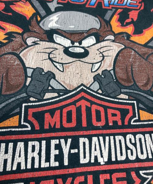 HARLEY-DAVIDSON（ハーレーダビッドソン）HARLEY-DAVIDSON (ハーレーダビッドソン) プリントTシャツ ブラック サイズ:XLの古着・服飾アイテム