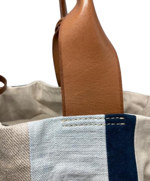 genten（ゲンテン）genten (ゲンテン) ルオーロトートバッグ ベージュの古着・服飾アイテム