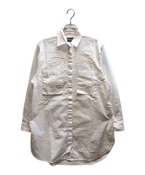 DIESEL（ディーゼル）DIESEL (ディーゼル) D-SUPER-I-OUT DRESS / A13353 ホワイト サイズ:XSの古着・服飾アイテム