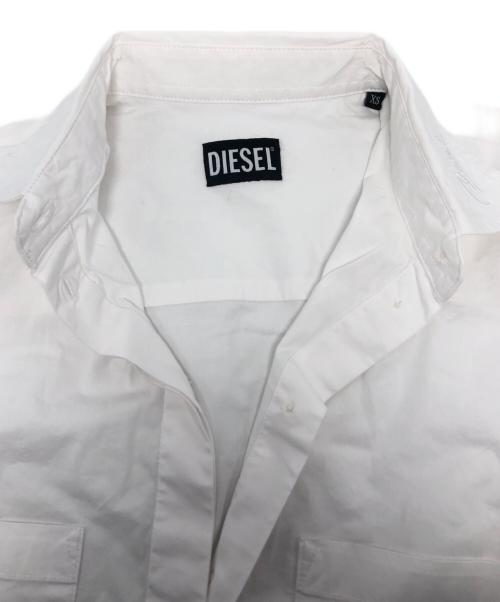DIESEL（ディーゼル）DIESEL (ディーゼル) D-SUPER-I-OUT DRESS / A13353 ホワイト サイズ:XSの古着・服飾アイテム
