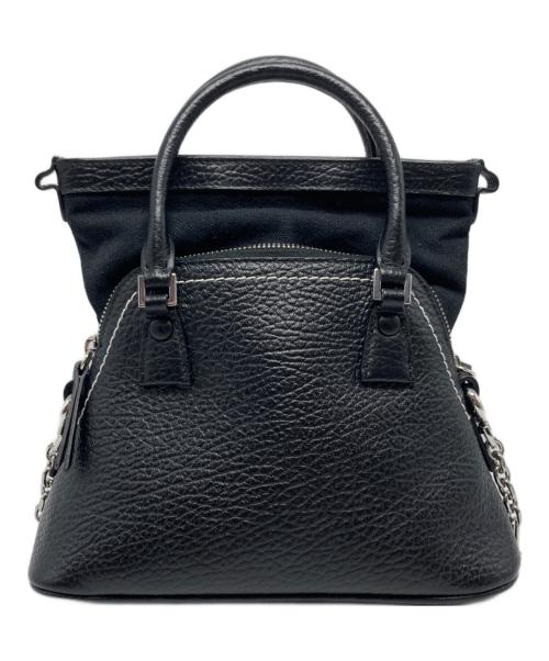 Maison Margiela（メゾンマルジェラ）Maison Margiela (メゾンマルジェラ) 5ACマイクロショルダーバッグ / S56WG0081 ブラックの古着・服飾アイテム