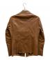 Paul Smith (ポールスミス) ラムレザージャケット ブラウン サイズ:M：12000円