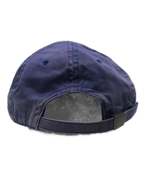BALENCIAGA（バレンシアガ）BALENCIAGA (バレンシアガ) キャンペーンロゴ コットンツイルベースボールキャップ / 474622 410B7 ブルー サイズ:L 59の古着・服飾アイテム