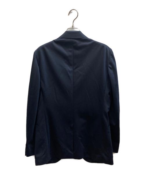 BEAMS HEART（ビームスハート）BEAMS HEART (ビームスハート) ウールミックスストレッチ2ボタンジャケット ネイビー サイズ:Sの古着・服飾アイテム