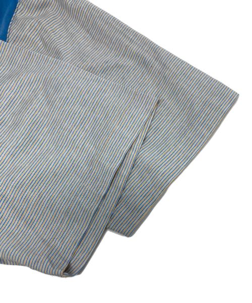 Yves Saint Laurent（イヴサンローラン）Yves Saint Laurent (イヴサンローラン) ポロシャツ ブルー サイズ:Lの古着・服飾アイテム